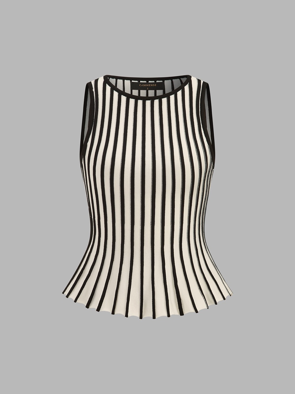 CoMMENSE Striped Knit Co-ord Set
COLOR - Black and White NWT Size Medium - Picture 3 of 11